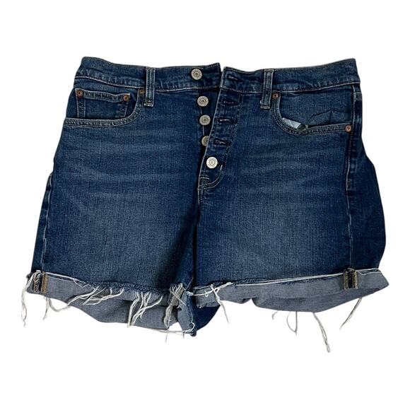 Gap 4" High Rise Shorts 6 / 28 Jeans Basic Casual Denim - Picture 1 of 5